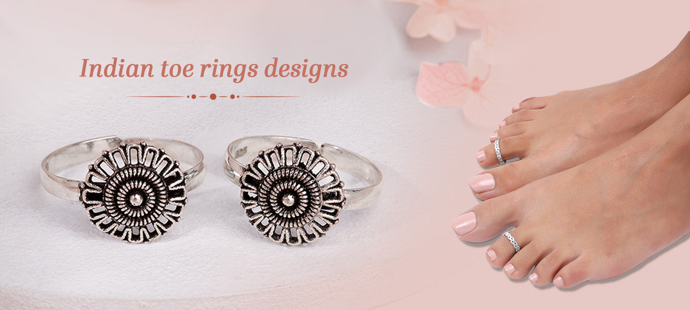 Indian Toe Rings Designs How to Pick the Right Size & Style GIVA
