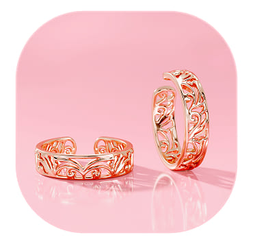 Toe Rings Online : Buy Silver Toe Rings at Best Price in India  GIVA