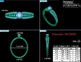Gold Evil Eye Kids Nazariya Bracelet (0-1 yrs)