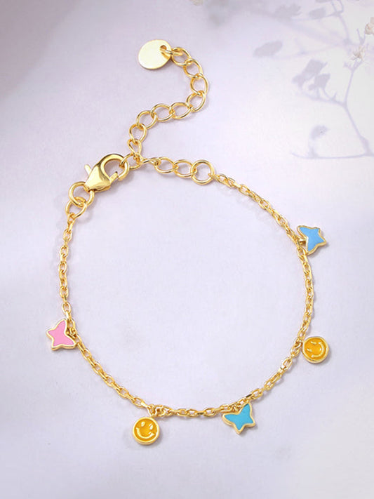 Golden Smile Star Kids Anklet (0-1 years)
