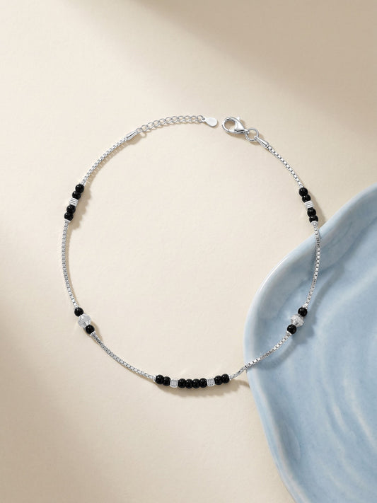 Silver Alluring Anklet