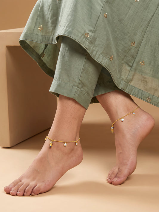 Golden Rocket Dhamaka Anklet