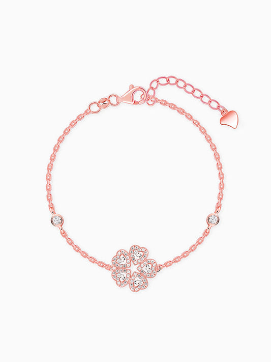 Rose Gold Whisper Of Love Bracelet