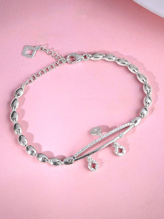 Silver Fabulous Shine Bracelet