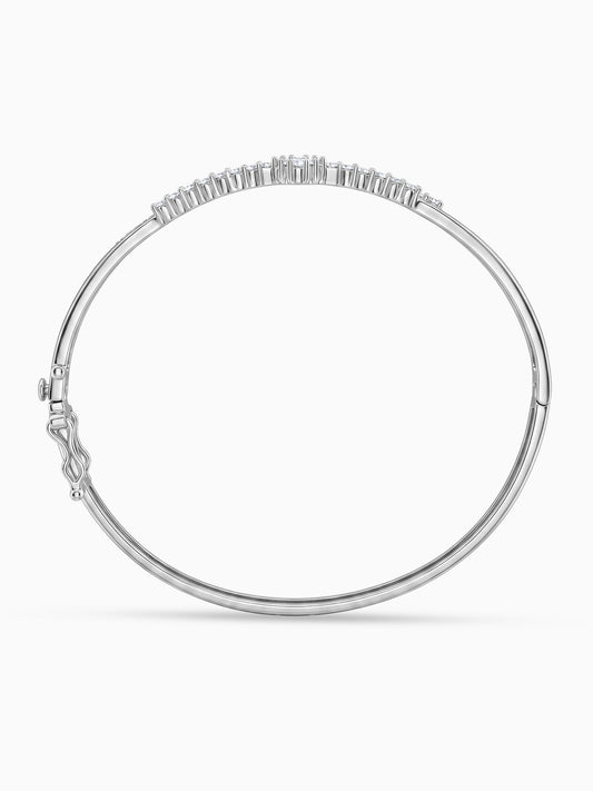 Silver You Sparkle Cuff Bracelet