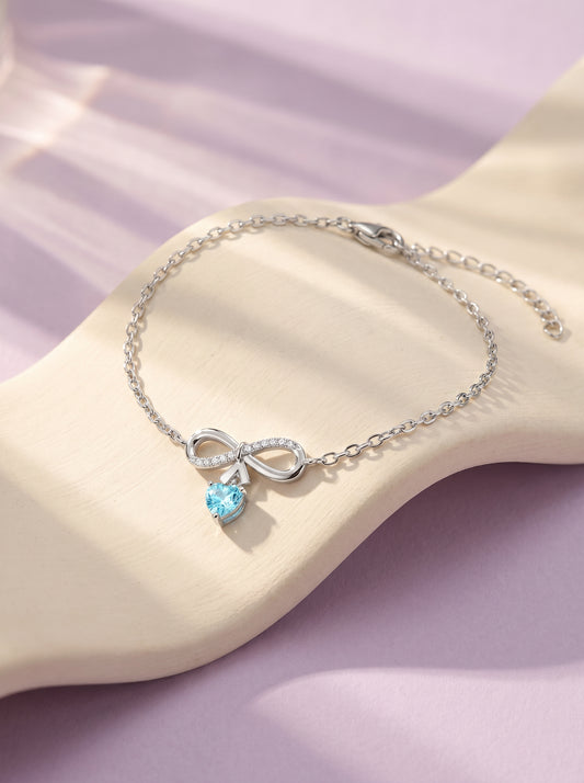 Silver Only Us Bracelet
