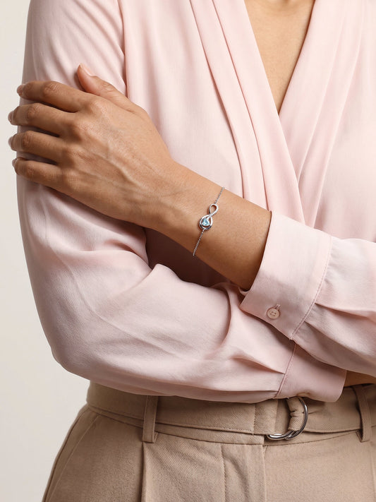 Silver Endlessly Yours Bracelet