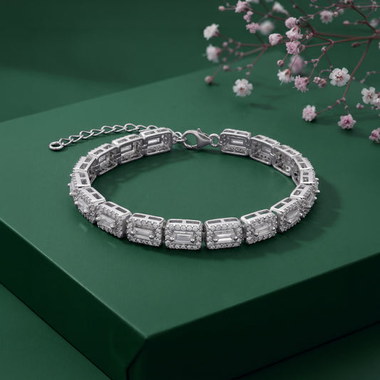 Silver Elysian Bracelet