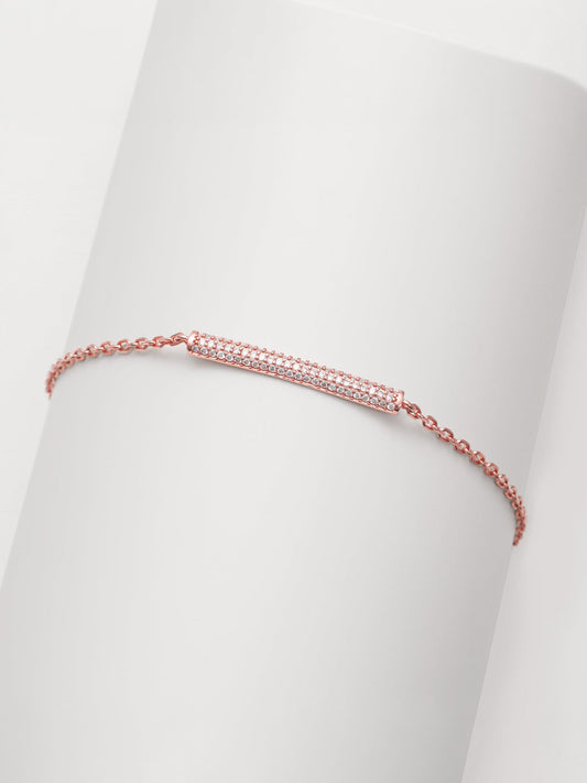 Rose Gold Minimal Grace Bracelet