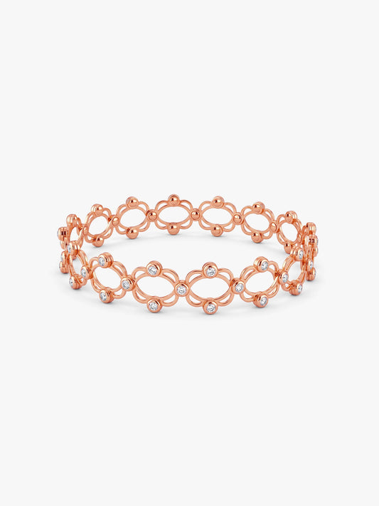 Rose Gold Supple Bracelet