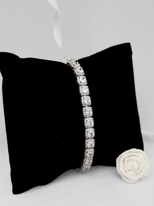 GIVA Classic Solitaire Bracelet
