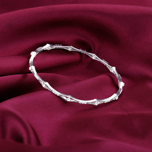 Silver Sparkle Bangle