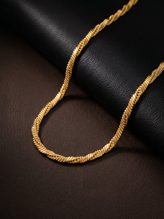 Golden Charismatic Chain For Him