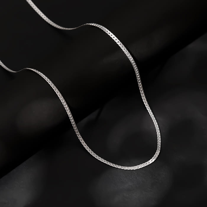 Silver Verdure Chain For Him – GIVA