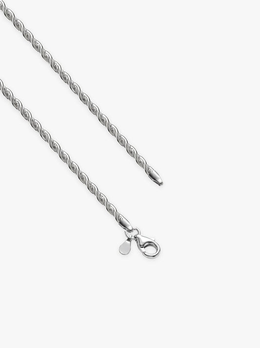 Silver Crest Chain For Him