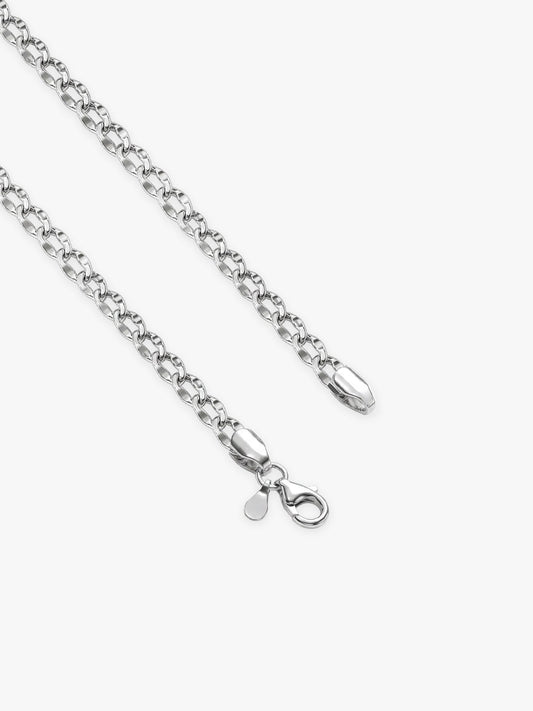 Silver Urban Curb Chain for Him