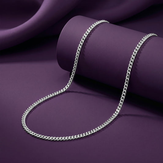 Silver Classic Curb Chain