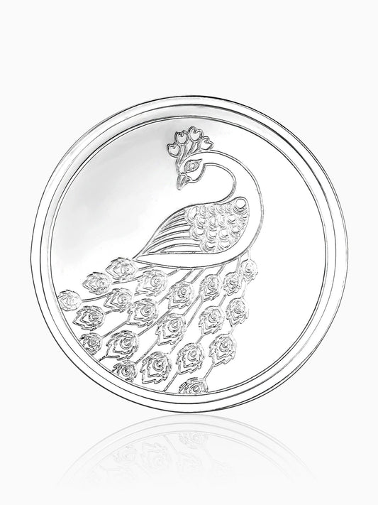 999 Silver Peacock Beauty Coin- 20g