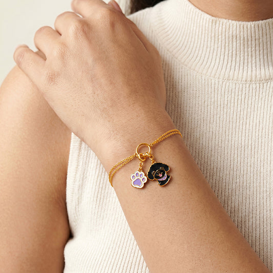 Golden Furloom Charm Bracelet