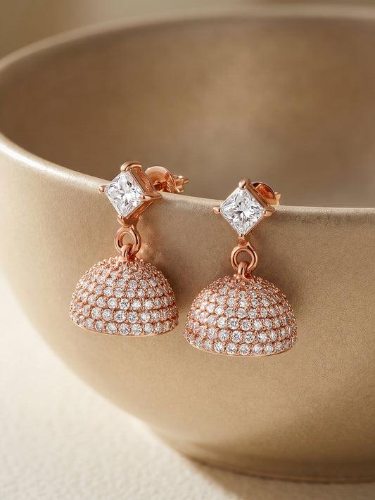 Rose Gold Forever Elegant Jhumki