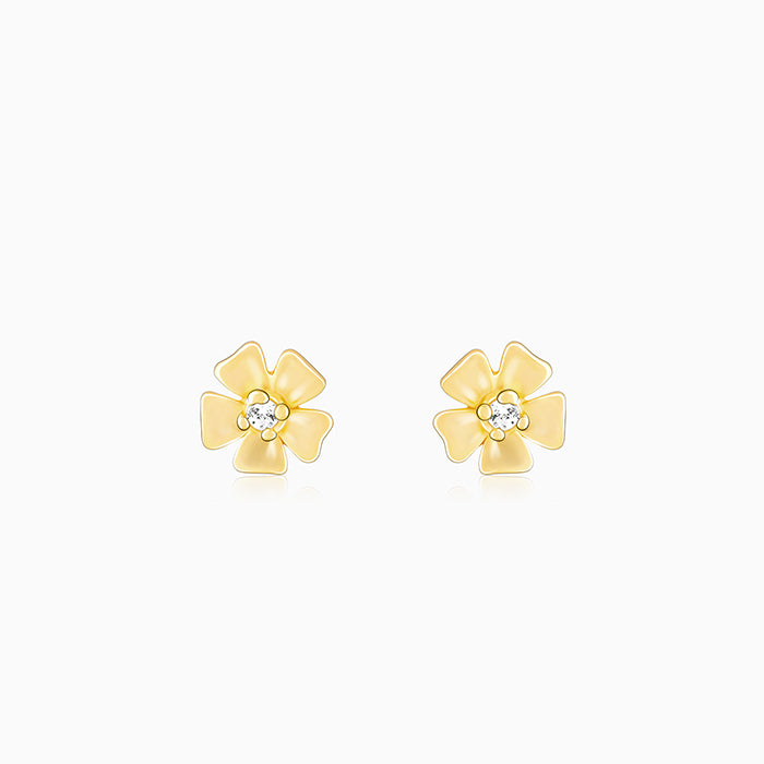 Golden Florally Yours Earrings