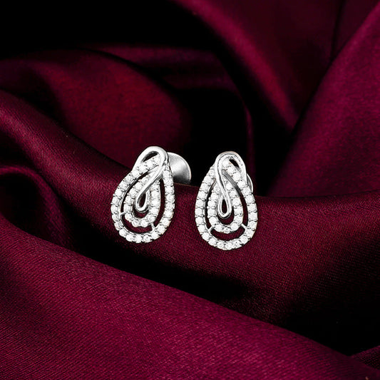 Silver Gorgeously You Earrings