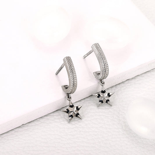 Silver Astral Earrings For Him/Her