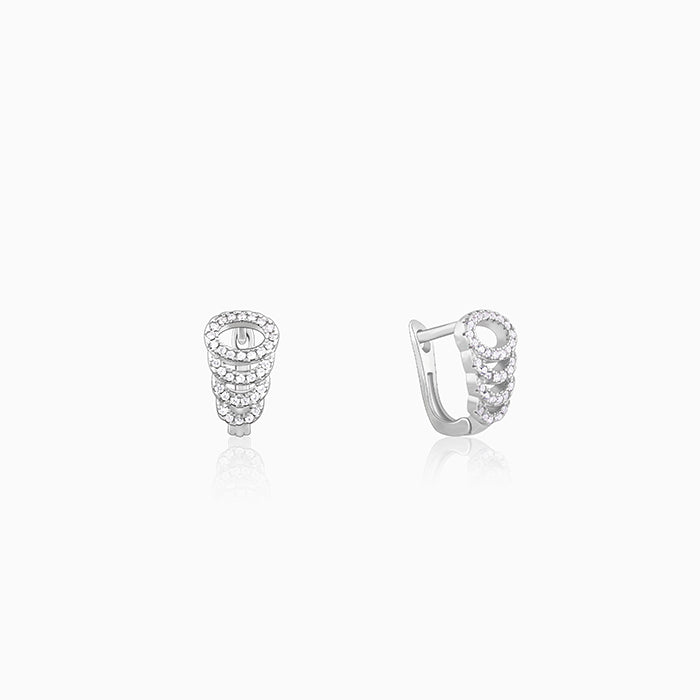 Stud Earrings Giva Hoop Earrings Buy GIVA 925 Silver Rose Gold
