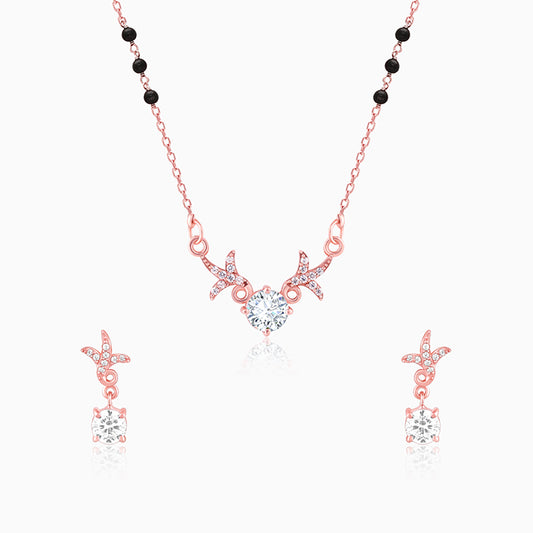 Rose Gold Dear Love Mangalsutra Set
