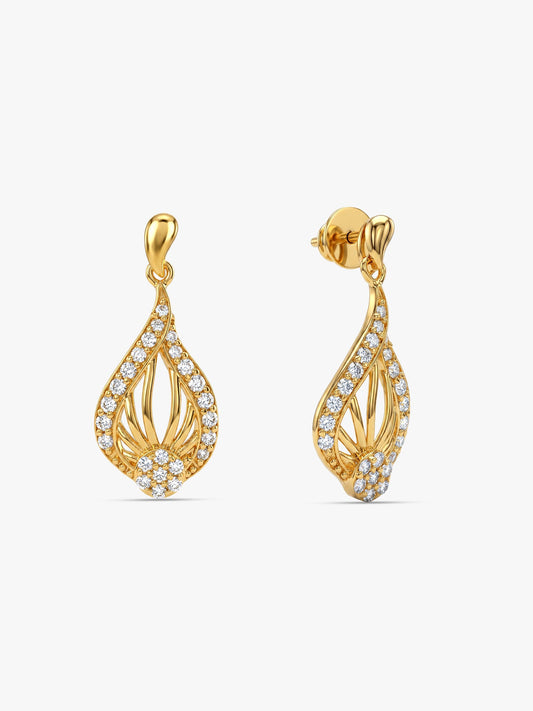Golden Glint Earrings