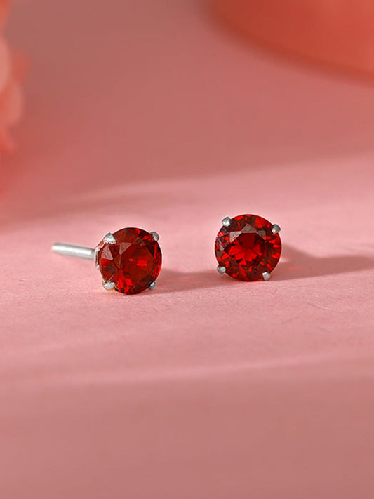 Silver Ruddy Studs