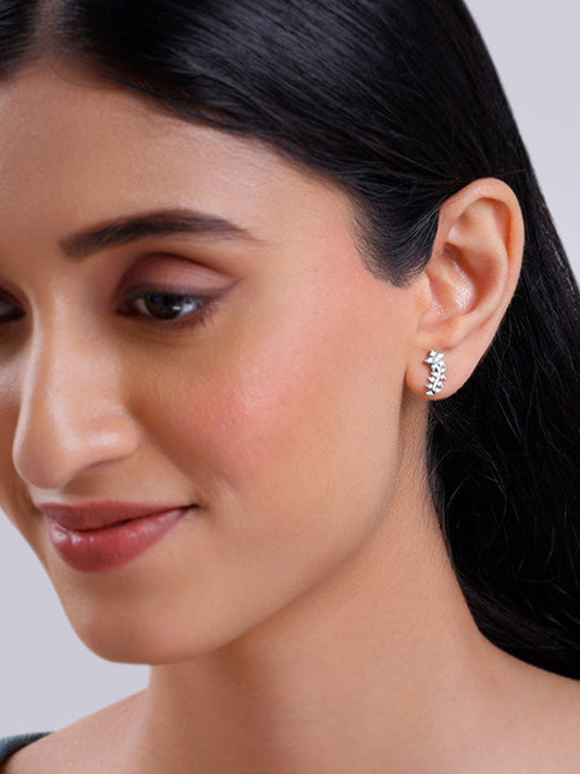 Silver Petalicious Earrings