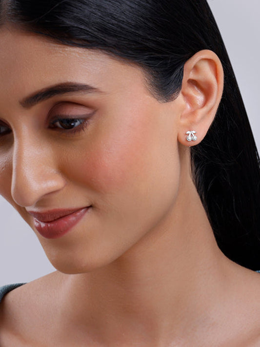 Silver Cherryboo Studs