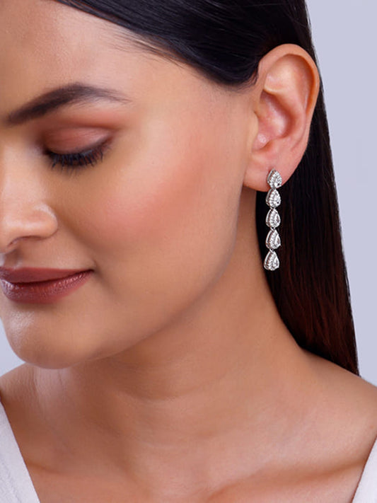 Silver Twilight Sparkle Earrings