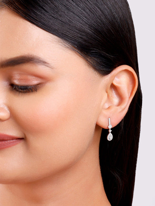 Silver Natalie Earrings
