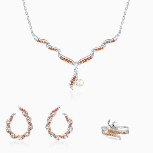 Silver Gaia Set of 3