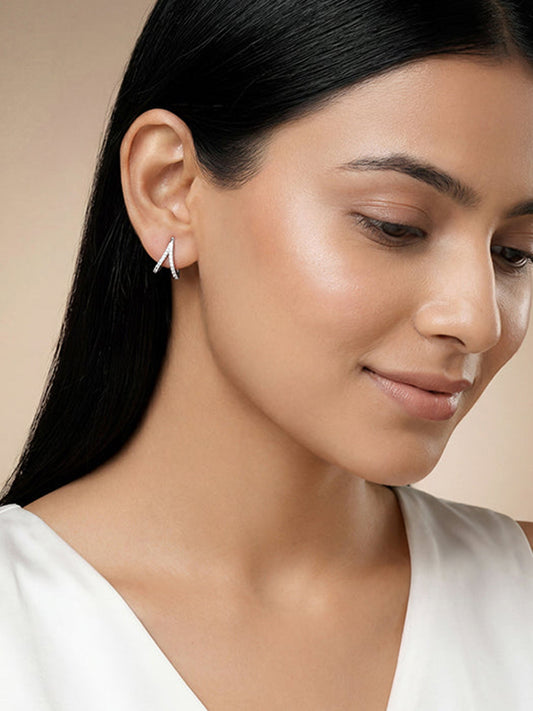 Silver Eterna Whim Earrings