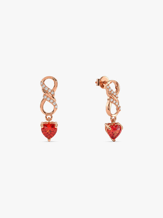 Rose Gold Choosing You Earrings