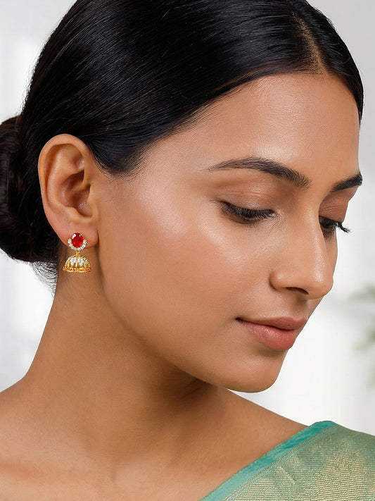 Golden Anuket Jhumki