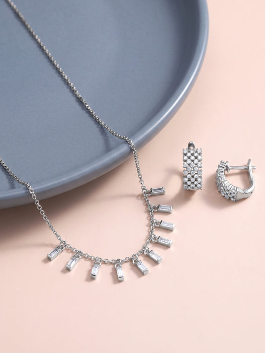Silver Aimee Set