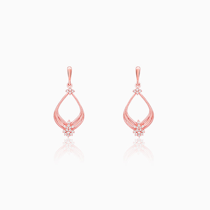 Rose Gold Princess Earrings Women Earrings – GIVA
