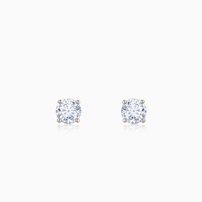 Anushka Sharma Gold Dot Bling Lab Grown Diamond Earrings