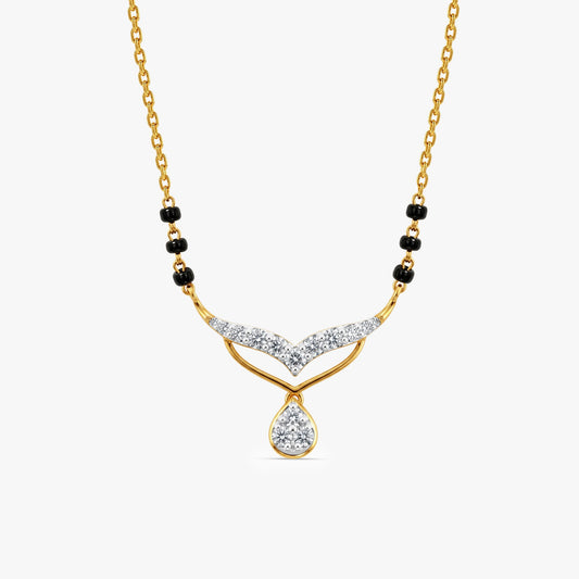 Gold Anant Prem Lab Grown Diamond Mangalsutra
