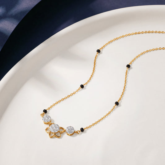 Gold Deepakshi Lab Grown Diamond Mangalsutra