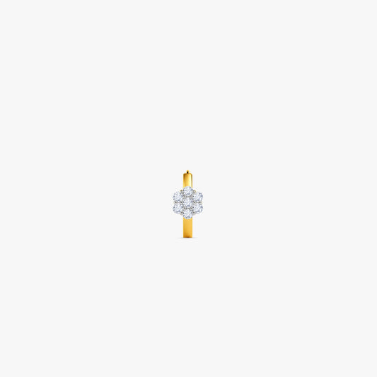Gold Astriva Lab Grown Diamond Nose Pin