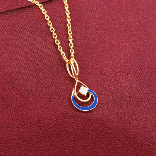 Lab_grown_diamond_Gold_Spiral_Shine_Diamond_Pendant