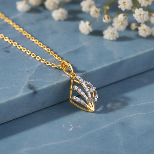 Gold Luxe Legacy Lab Grown Diamond Pendant
