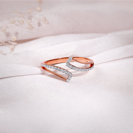 Rose Gold Classique Lab Grown Diamond Ring