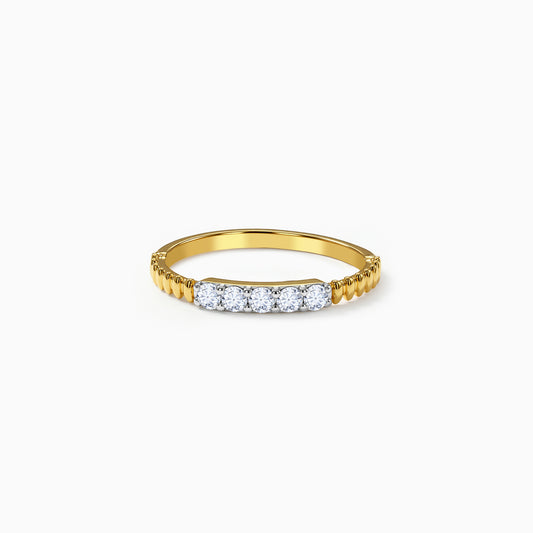 Gold Graceified Lab Grown Diamond Ring (Size 12)
