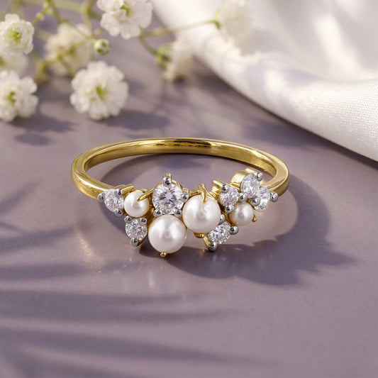 Gold Doux Lab Grown Diamond Ring